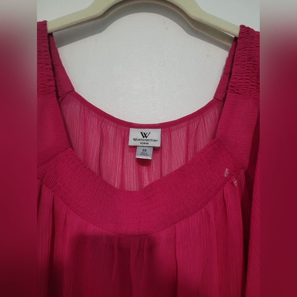 ladies summer flowy top 2x - Picture 10 of 11